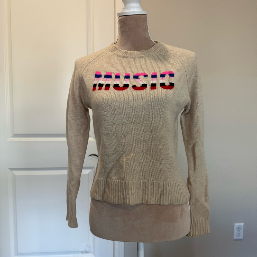 Zadig & Voltaire Beige Cashmere Sweater